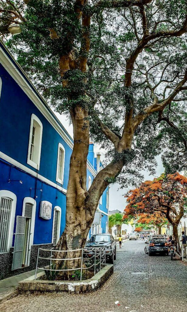 Mindelo colonial architecture